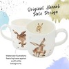 Royal Worcester Wrendale Designs 14oz Mug, Good Hare Day - Cottagecore Fine Bone China Mug for Animal Lovers - Dishwasher Safe, Ceramic Drinkware - 3 of 4