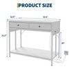 Aquarium Stand 40 Gallon with Power Outlet, Metal Frame Fish Tank Stand with Storage Drawers, Double Turtle Reptile Terrariums Tank Stands - 2 of 4