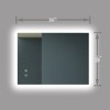 36X28 inch Bathroom Led Classy Vanity Mirror with High Lumen,Dimmable Touch,Wall Switch Control - image 4 of 4