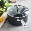 GreenPan Chatham 3 Qt Hard Anodized Healthy Ceramic Nonstick Saucepan with Lid - 2 of 4