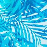 blue multi leaves