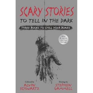 Scary Stories to Tell in the Dark: Three Books to Chill Your Bones - by  Alvin Schwartz (Hardcover) - 1 of 1