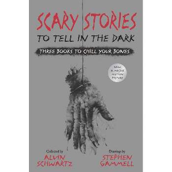 Scary Stories to Tell in the Dark: Three Books to Chill Your Bones - by  Alvin Schwartz (Hardcover)