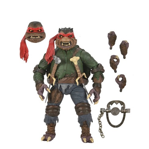 NECA Universal Monsters/Teenage Mutant Ninja Turtles Raphael as the Wolfman  7 Scale Action Figure