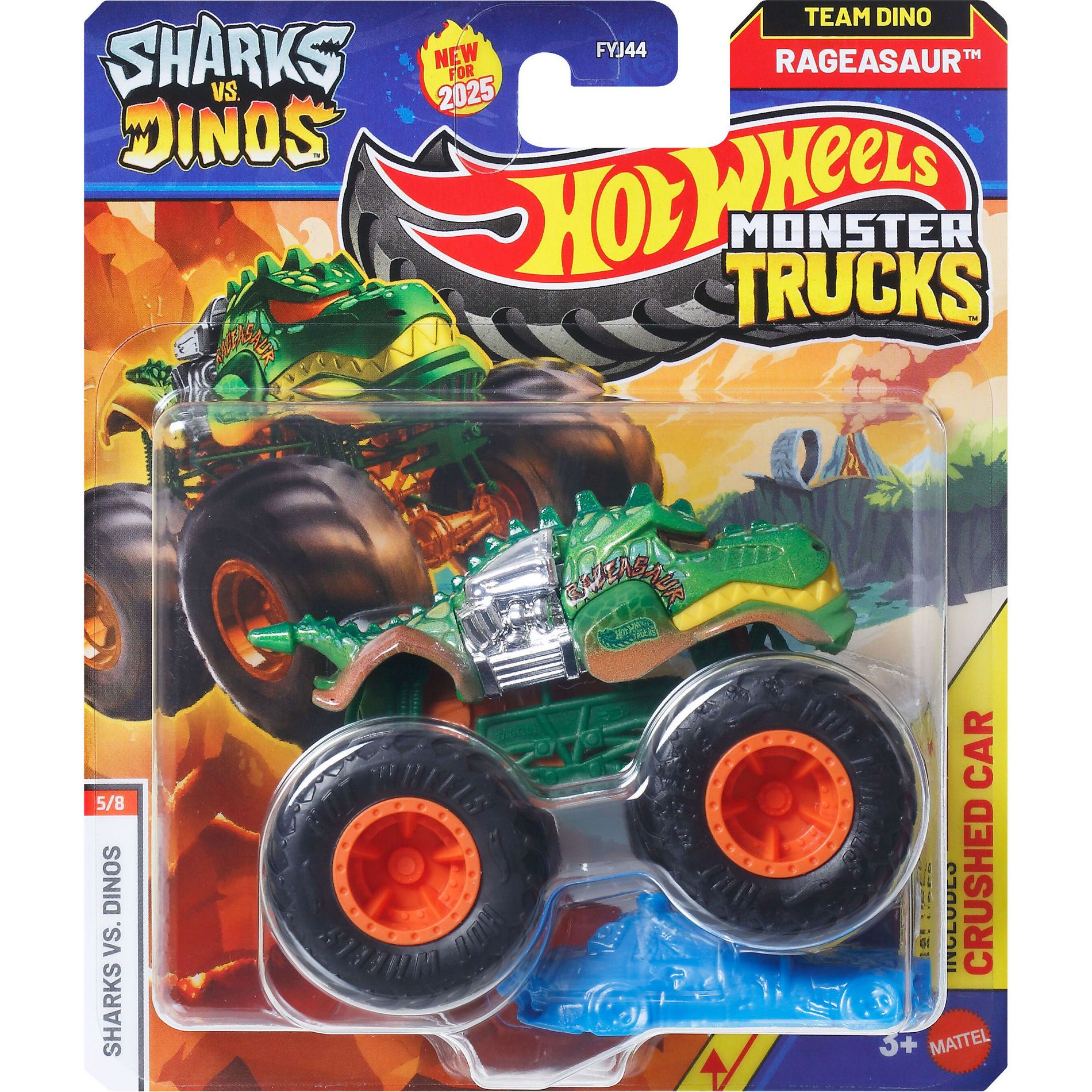 Hot Wheels Monster Trucks Diecast Single Pack - 1:64 Scale