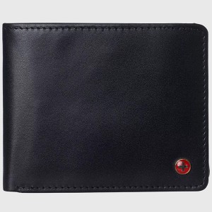 Alpine Swiss RFID Connor Passcase Bifold Wallet For Men Leather Comes in a Gift Box - 1 of 4
