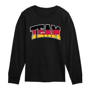 Boys' - Instant Message - Team Germany Long Sleeve Graphic T-Shirt - 1 of 4
