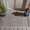 Courtyard CY8168 UV & Stain Resistant Non-Shedding Power Loomed Indoor/Outdoor Rugs - Safavieh - 2 of 4