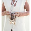 MKF Collection Jasmine 3 Piece Bangle Wristlet and Keychain Set by Mia K - 3 of 4