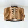 Capital Lighting Archer 1 - Light Semi-Flush Mount in  Light Wood/Matte Black - 3 of 4