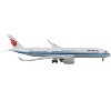 Airbus A350-900 Commercial Aircraft "Air China" White with Blue Stripes 1/400 Diecast Model Airplane by GeminiJets - 3 of 3