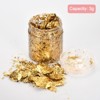Unique Bargains Gold Foil Flakes for Nail Resin Crafts Painting Candle Making - 2 of 4