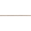 Black Bow Jewelry 1.5mm, 14k Rose Gold, Diamond Cut Solid Rope Chain Anklet or Bracelet - 2 of 4