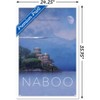 Trends International Star Wars: Naboo - Visit Naboo by Russell Walks 23 Framed Wall Poster Prints - 3 of 4