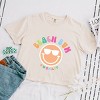 Simply Sage Market S.W.Smiley Beach Bum Smiley Face Boxy Crop Top - 2 of 4