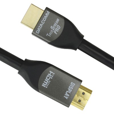 DataComm Electronics TrueStream Pro 18 Gbps HDMI Cable with Ethernet (6 Feet)