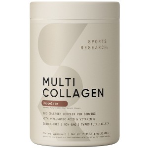 Sports Research Multi Collagen Complex, Dietary Supplement, Powder - 1 of 4