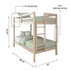 Bear Plywood Twin/Twin Bunk - 2 of 4