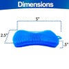 5 Star Super Deals 6 Pack Reusable Silicone Sponges – Non-Scratch Bristles for Easy Cleaning of Dishes, Fruits & Veggies in Kitchen - 4 of 4