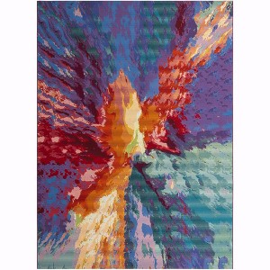 Unique Loom    Outdoor Modern Monteverde Area Rug - 1 of 4