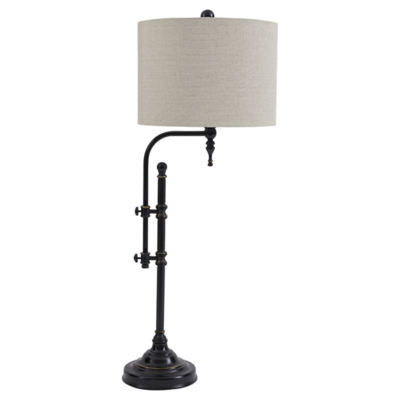Anemoon Metal Table Lamp Black - Signature Design by Ashley, 1 of 4