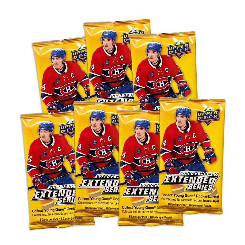 2022-23 NHL Upper Deck Hockey Extended Series Trading Card Game Value Box, 3 of 4