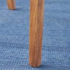 Perla 2pk Acacia Wood Patio Dining Chairs - Teak/Green - Christopher Knight Home - 4 of 4