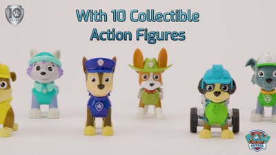 PAW Patrol 10th Anniversary Collectible Action Figures Gift Pack