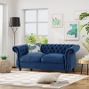 NicBex 61.75 Inch Buttons Tufted Couch Loveseat Sofa with Rolled Armrests for Living Room,Small Space,Apartment - 2 of 4