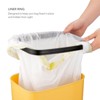 SEVOBAL Indoor Trash Cans Bedroom or Bathroom Automatic Touchless Infrared Motion Sensor Trash Can, 12L ABS Plastic Trashcan, Yellow, 10.3"*7.8"*14.1" - 4 of 4