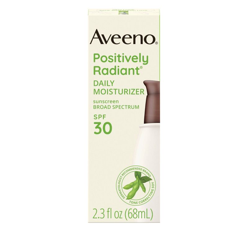Aveeno Positively Radiant Sheer Daily Moisturizer - SPF 30 - 2.5oz, 1 of 10
