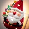 6"H Sullivans Christmas Jolly Santa Nightlight  Multicolor - 2 of 4