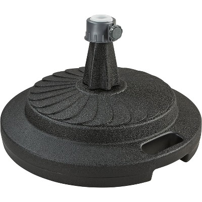 Patio Living Concepts Free Standing Commercial Umbrella Stand 00290 Black