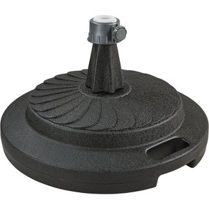 Patio Living Concepts Free Standing Commercial Umbrella Stand 00290 Black - 1 of 3