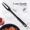 Nylon Fork Made of Heat Resistant Nylon with Plastic Handle with Hole Ideal for use with Non-Stick Pots and Pans (Pack Of 2) - By Ram Pro - 2 of 4
