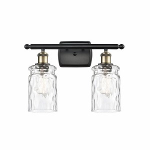 Candor - 2 Light Bath Vanity In Industrial Style-12 Inches Tall and 16 Inches Wide - 1 of 1
