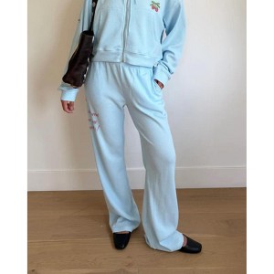 Women's Life Is Sweet Wide Leg Sweatpants - The Mayfair Group XS - 1 of 4