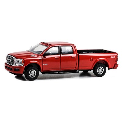 1/64 2022 Ram 2500 Laramie 4x4, Flame Red, Showroom Floor Series 3 68030-B