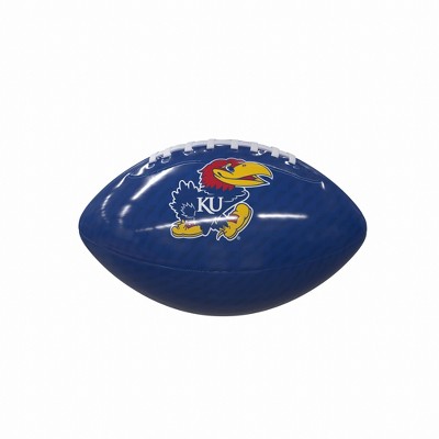 NCAA Kansas Jayhawks Mini-Size Glossy Football