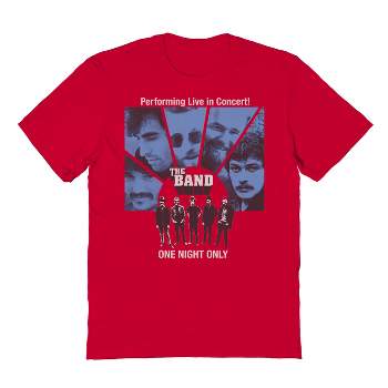 The Band Men's Americana One Night Only 1 Short Sleeve Graphic Cotton T-Shirt
