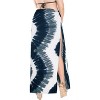 LA LEELA Women's Summer Sarong Bikini Wraps Cover up Skirt Wrap Bathing suit Swimwear Swimsuit Beach Coverup for Women One Size Black, Tie Dye Design - 2 of 4