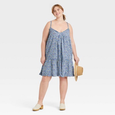 sleeveless pintuck dress