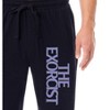 The Exorcist Mens' Horror Movie Title Logo Sleep Lounge Pajama Pants Black - 3 of 4