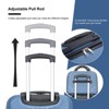 SEVOBAL Luggage 4 Piece Set with Aircraft Wheels and Adjustable Pull Rod for Easy Travel, Blue, 30.27"*20.12"*11.12" - 4 of 4