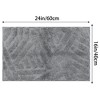 Unique Bargains Bathroom Non-Slip Geometric Soft Microfiber Washable Floor Mat - 4 of 4