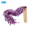 Unique Bargains Party Favor Wooden Handle Lace Ribbon Stick Fairy Wands 50 Pcs - 3 of 4