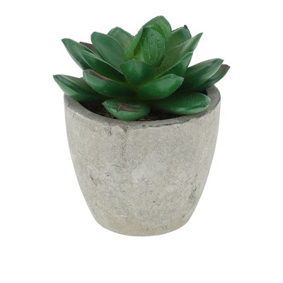 Unique Bargains Artificial Plants Plastic 2.76"x2.76"x3.15" 1Pc
