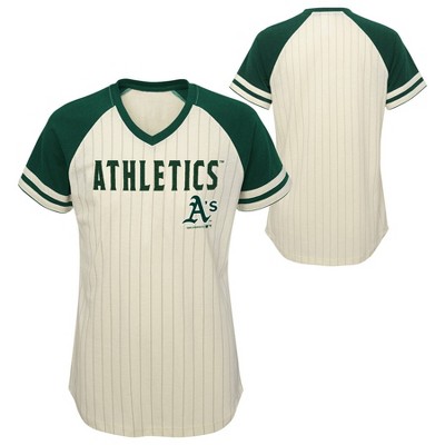 oakland a's pinstripe jersey