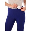 Rekucci Women's Pull-On Mid-Rise Straight-Leg Capri Pants with Tummy Control and Hidden Pocket - 4 of 4