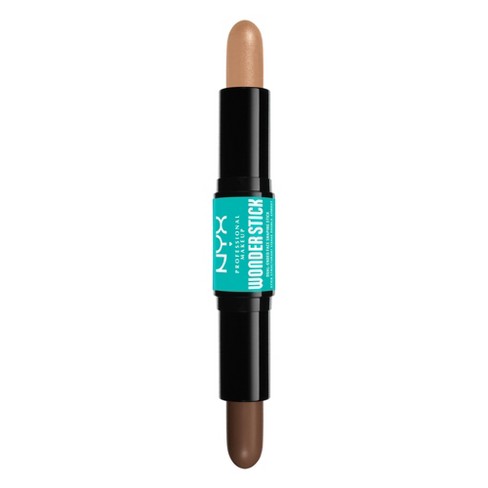Nyx Professional Makeup Wonder Stick 2-in-1 Highlight & Contour - Medium  Tan - 0.28oz : Target